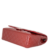 Chanel Classic Double Flap Maxi Patent | Red