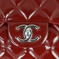 Chanel Classic Double Flap Maxi Patent | Red