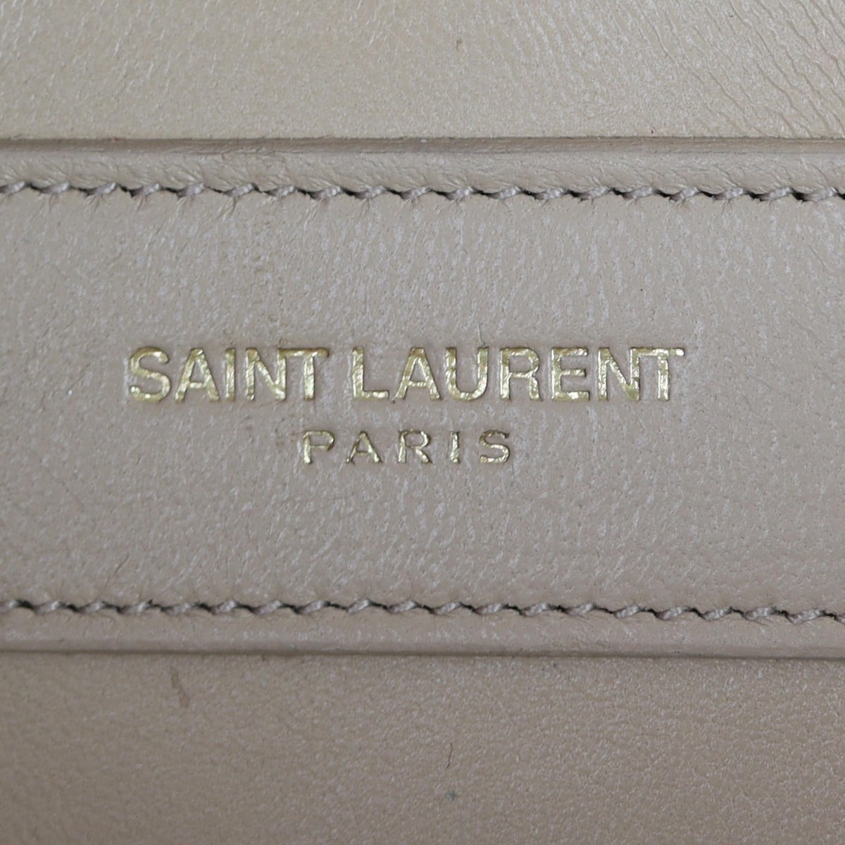 Saint Laurent Monogram Kate Clutch Interior Stamp