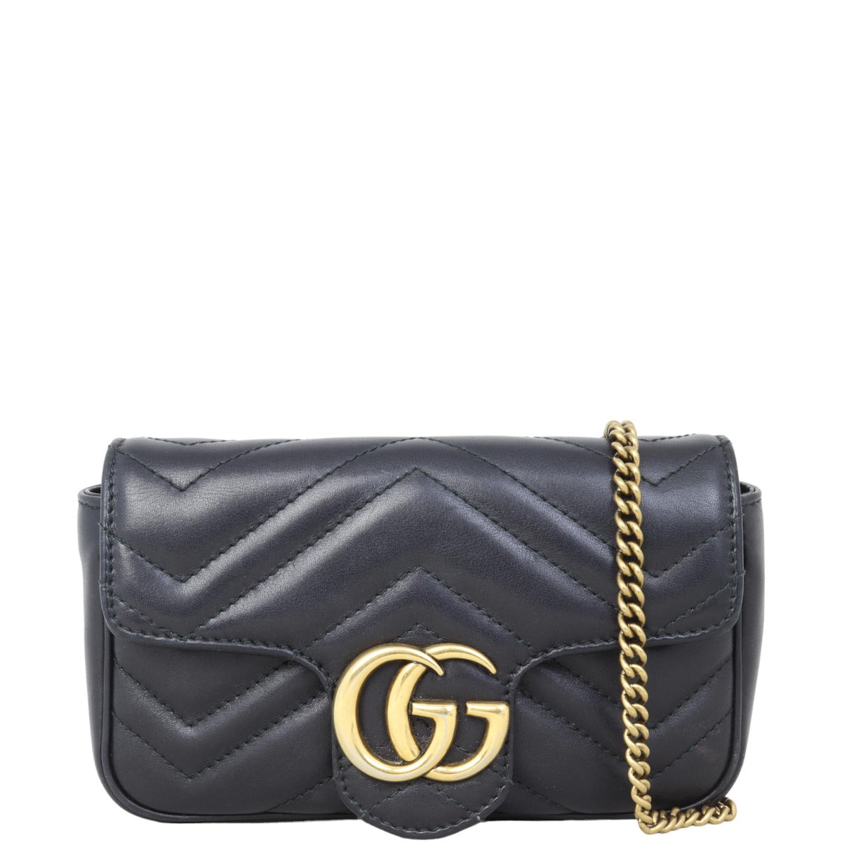 Gucci GG Marmont Matelasse Super Mini Shoulder Bag