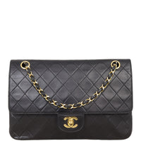 Chanel Classic Double Flap Medium | Black Vintage