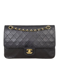 Chanel Classic Double Flap Medium | Black Vintage