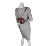 Gucci Flora GG Supreme Ophidia Round Backpack Mini