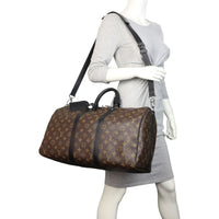 Louis Vuitton Keepall 45 Bandouliere Monogram Macassar