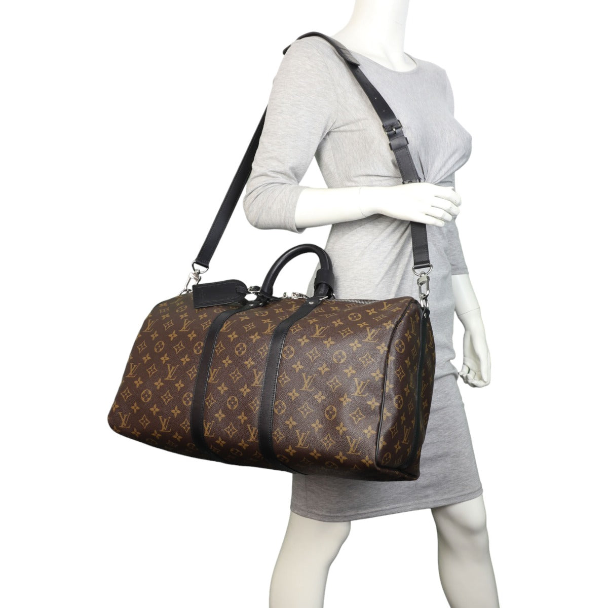 Louis Vuitton Keepall 45 Bandouliere Monogram Macassar