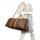 Louis Vuitton Keepall 55 Bandouliere Monogram