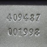 Gucci Padlock Metallic Small Shoulder Bag Interior Stamp