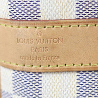 Louis Vuitton Keepall 55 Bandouliere Damier Azur Interior Stamp