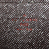 Louis Vuitton Zippy Wallet Damier Ebene Interior Stamp