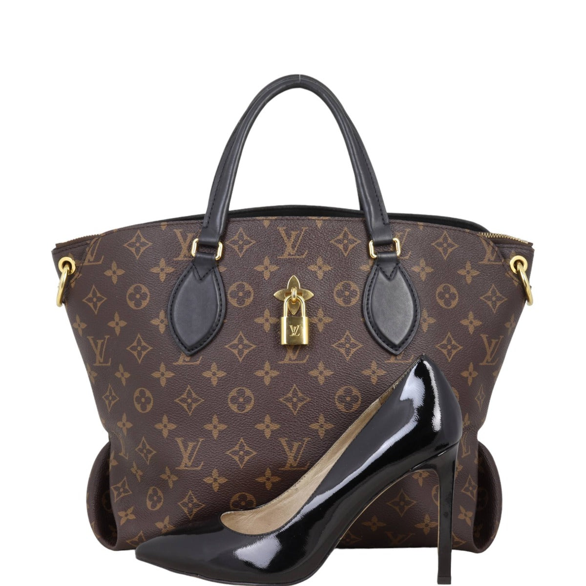 Louis Vuitton Flower Zipped Tote MM Monogram