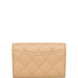 Chanel Classic Flap Card Holder | Beige