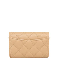 Chanel Classic Flap Card Holder | Beige