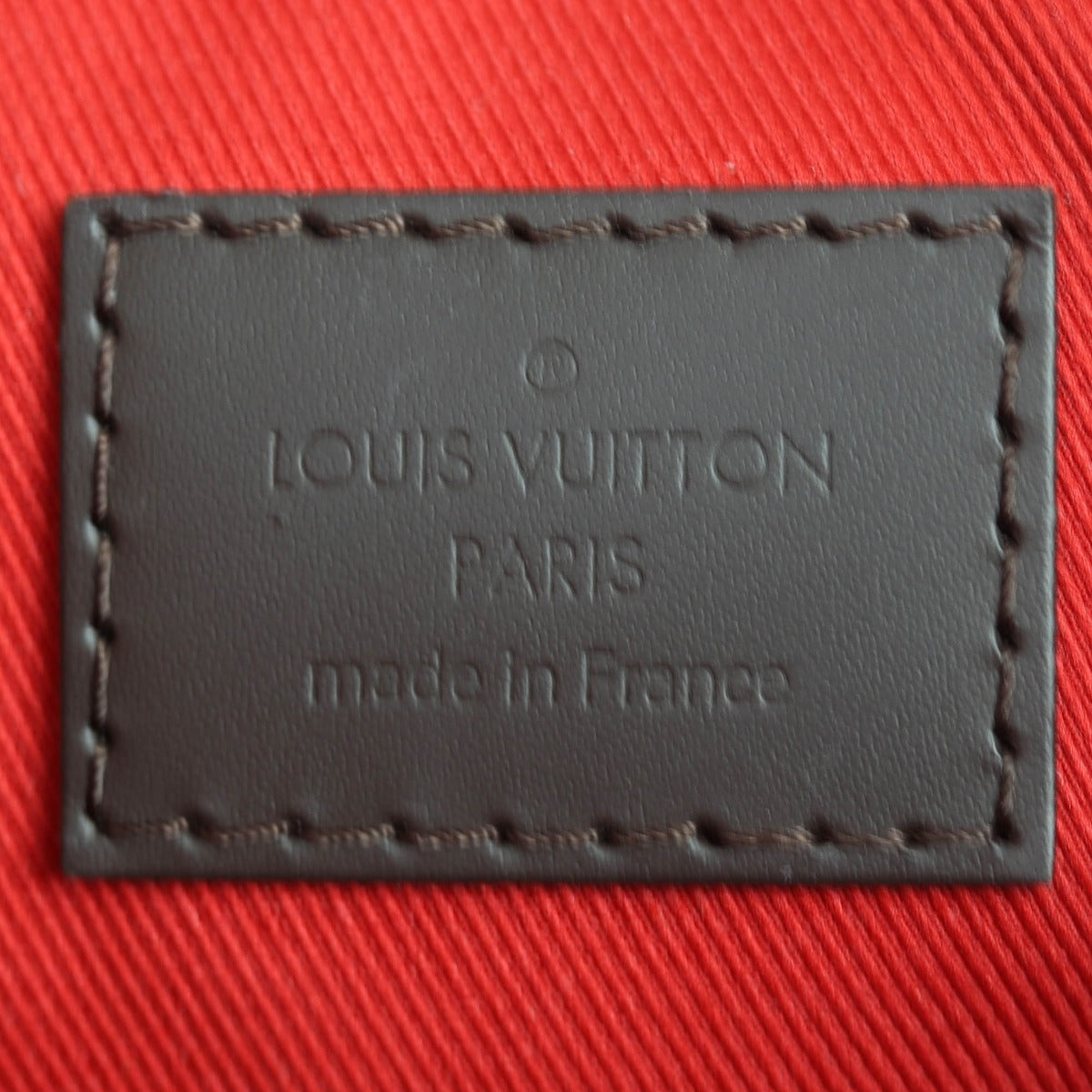 Louis Vuitton Graceful PM Damier Ebene Interior Stamp