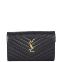 Saint Laurent Cassandre Chain Wallet