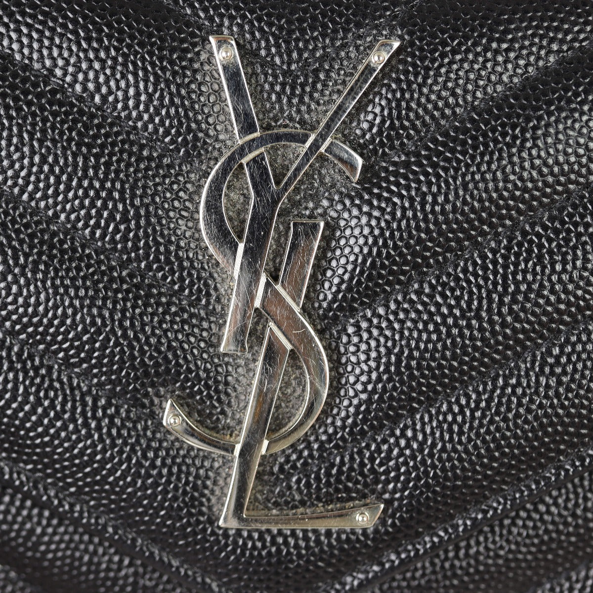 Saint Laurent Cassandre Large Flap Wallet Hardware