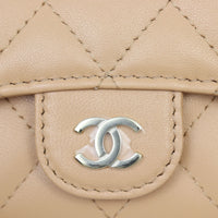 Chanel Classic Flap Card Holder | Beige