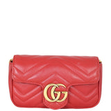 Gucci GG Marmont Matelasse Super Mini Shoulder Bag