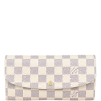 Louis Vuitton Emilie Wallet Damier Azur