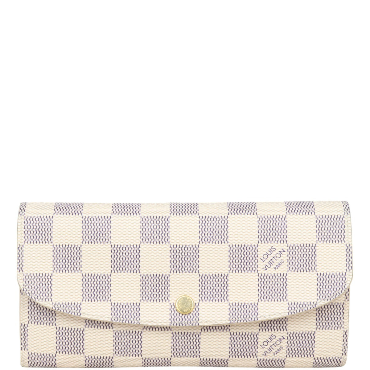 Louis Vuitton Emilie Wallet Damier Azur