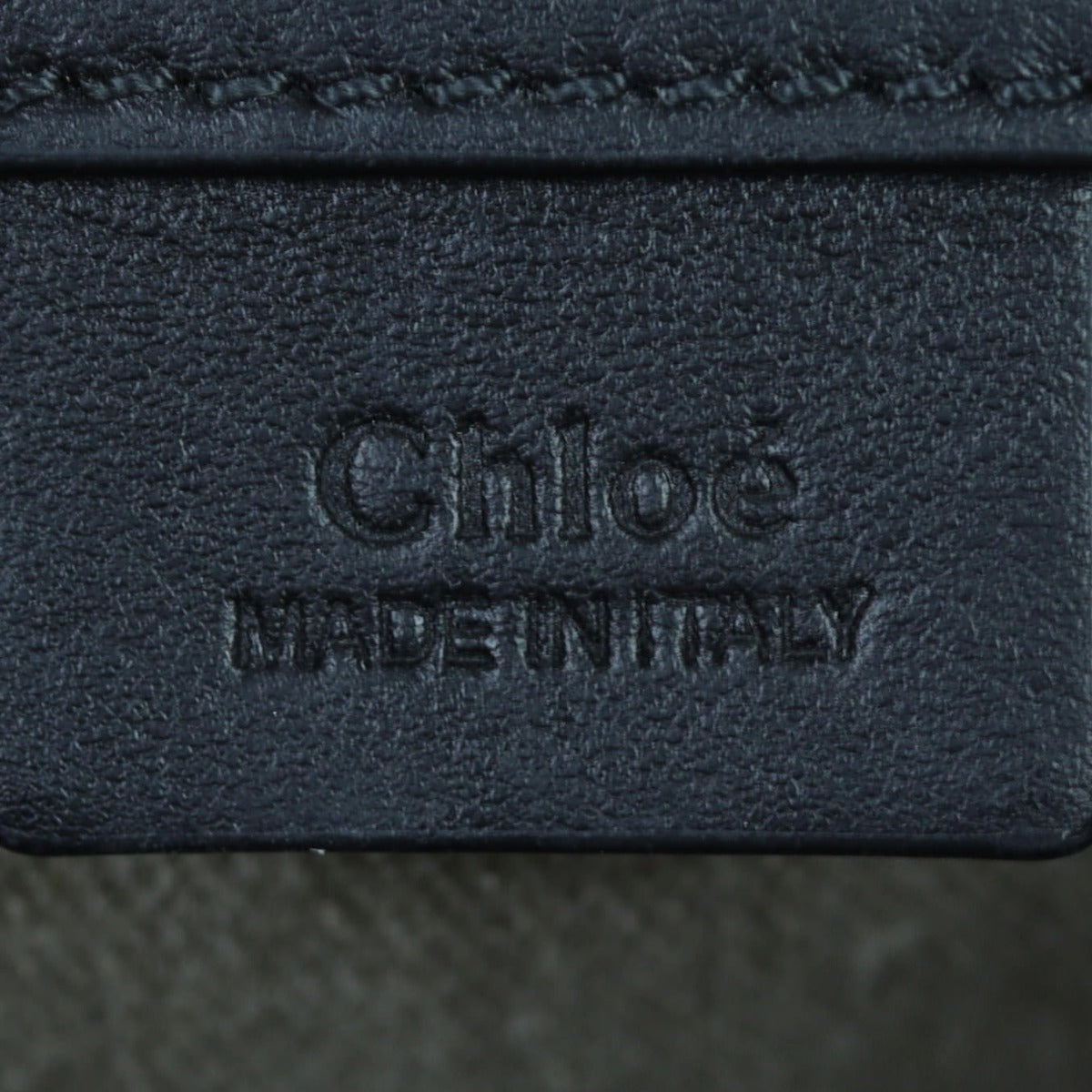 Chloe Judy East West Tote Interior Stamp