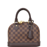 Louis Vuitton Alma BB Damier Ebene | Chocolate Brown Calfskin