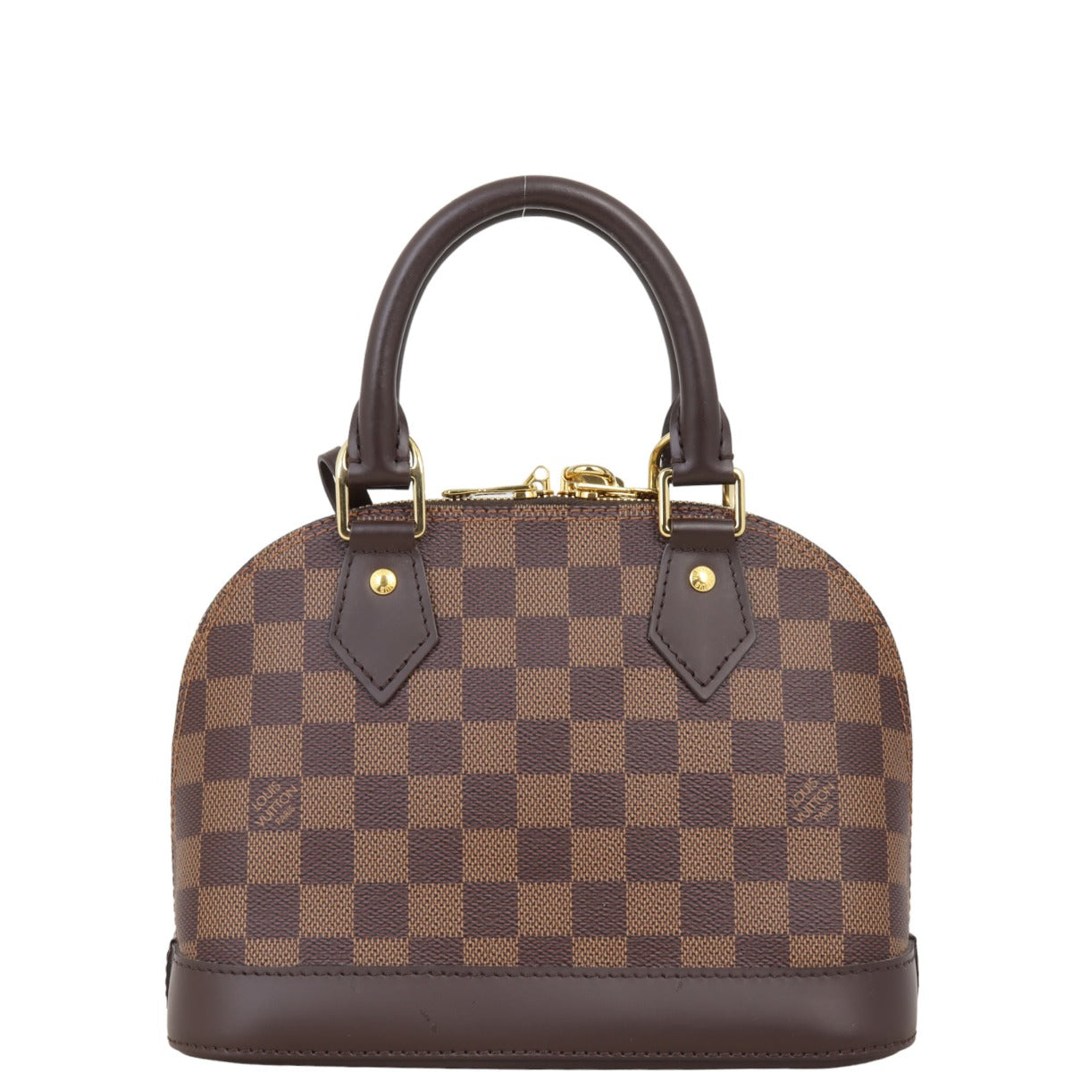 Louis Vuitton Alma BB Damier Ebene | Chocolate Brown Calfskin