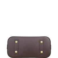 Louis Vuitton Alma BB Damier Ebene | Chocolate Brown Calfskin