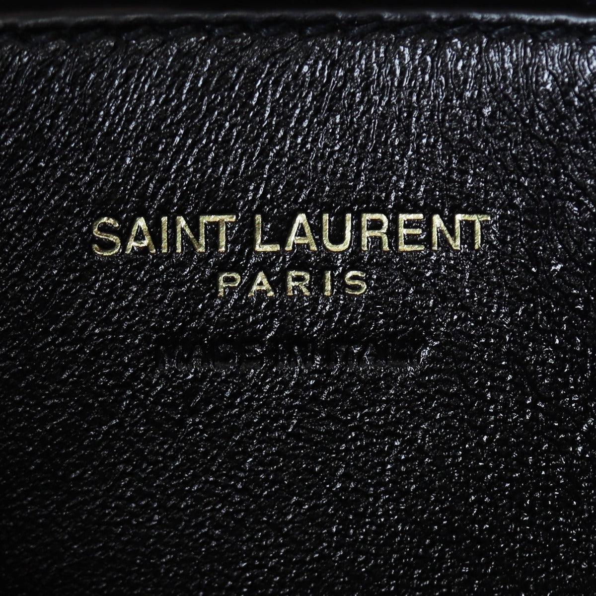 Saint Laurent Le 5 a 7 Hobo Interior Stamp