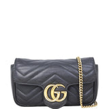 Gucci GG Marmont Matelasse Super Mini Shoulder Bag