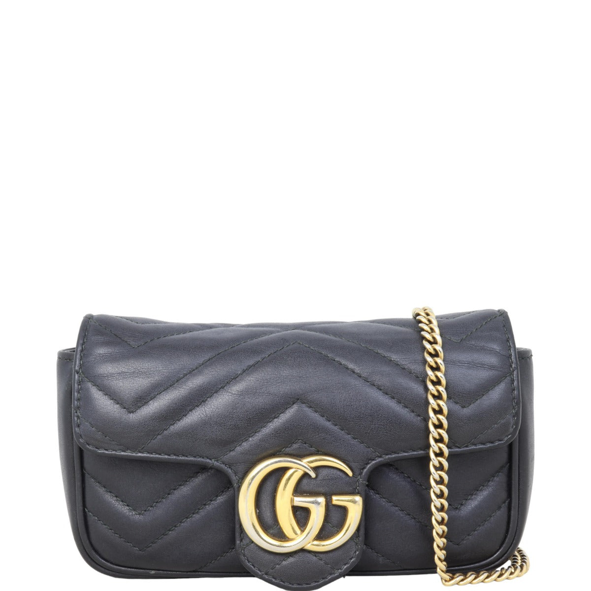Gucci GG Marmont Matelasse Super Mini Shoulder Bag