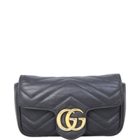 Gucci GG Marmont Matelasse Super Mini Shoulder Bag