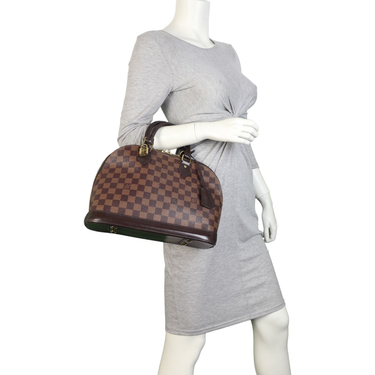 Louis Vuitton Alma PM Damier Ebene | G Padlock