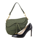 Dior Saddle Bag Oblique Embroidery