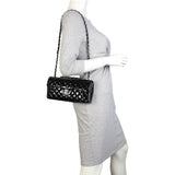 Chanel East West Flap Bag Patent