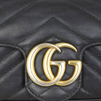 Gucci GG Marmont Matelasse Super Mini Shoulder Bag