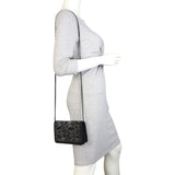 Chanel Paris-Shanghai Wallet on Chain Studded Canvas