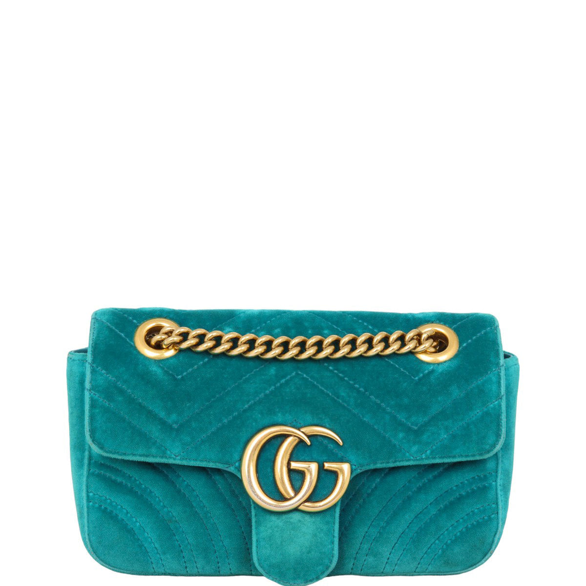 Gucci Marmont Velvet Mini Shoulder Bag