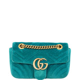 Gucci Marmont Velvet Mini Shoulder Bag