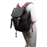 Gucci Techno Canvas Animalier Web Backpack