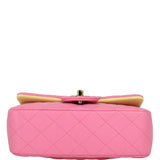 Chanel Classic Flap Mini Rectangular Bag | Pink