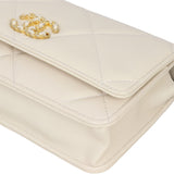 Chanel 19 Wallet On Chain | Beige