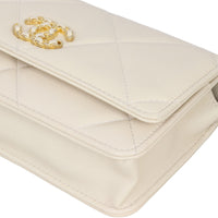 Chanel 19 Wallet On Chain | Beige