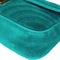 Gucci Marmont Velvet Mini Shoulder Bag