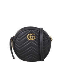 Gucci GG Marmont Round Chain Shoulder Bag