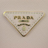 Prada Saffiano Lux Galleria Double Zip Tote Small Hardware