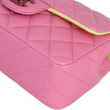 Chanel Classic Flap Mini Rectangular Bag | Pink