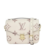 Louis Vuitton Pochette Metis Monogram Empreinte Bicolour