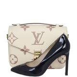 Louis Vuitton Pochette Metis Monogram Empreinte Bicolour