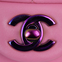 Chanel Classic Flap Mini Rectangular Bag | Pink