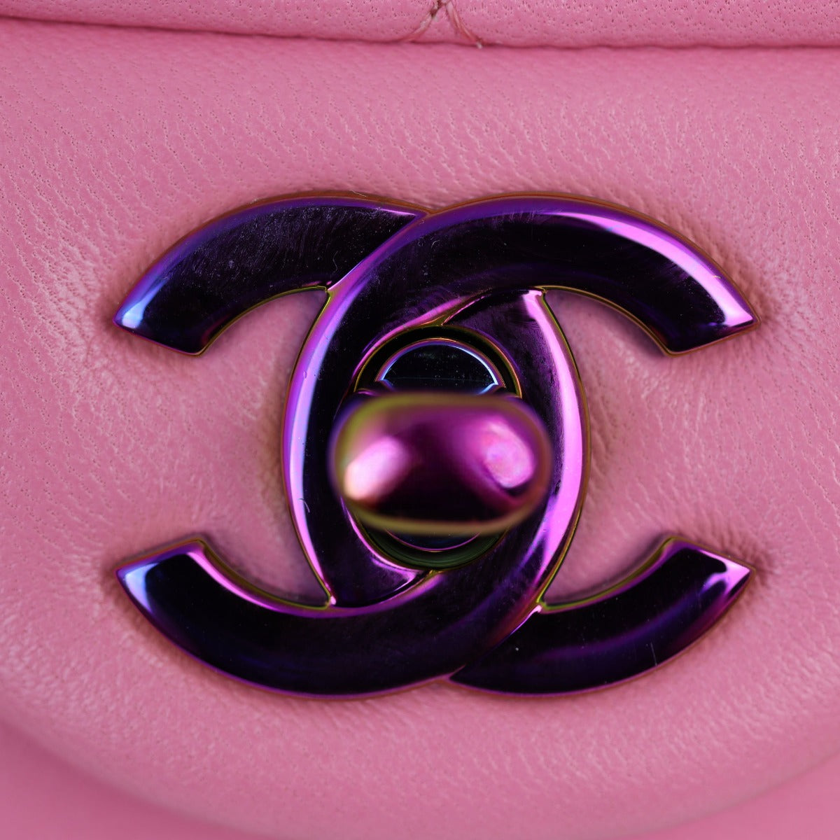 Chanel Classic Flap Mini Rectangular Bag | Pink